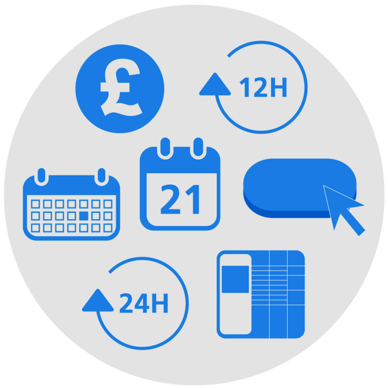 e commerce delivery options icon